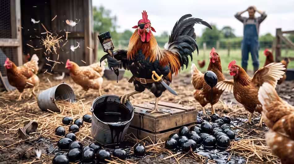 El gallo corsario y el petróleo: fábula del absurdo total